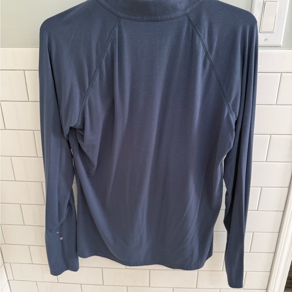 Free Fly Apparel Bamboo Gray-blue Long Sleeve Top - Picture 10 of 11